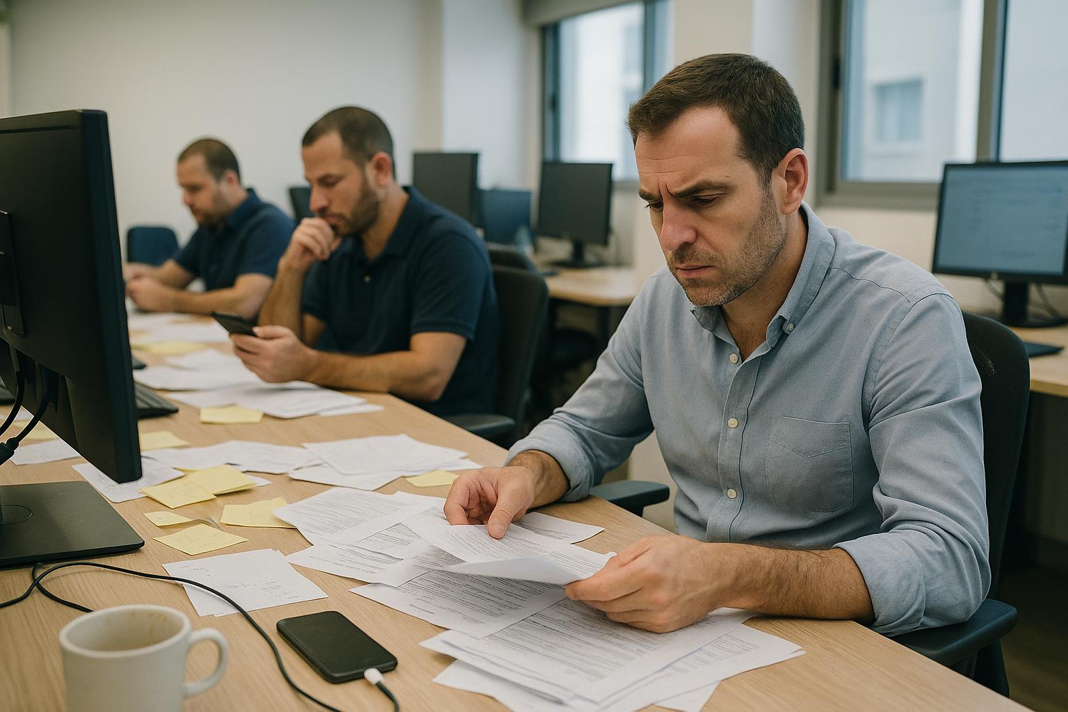 מערכת crm לניהול לקוחות בעברית, מסך מרכזי עם לידים ותעדוף אוטומטי לצוות מכירות ישראלי